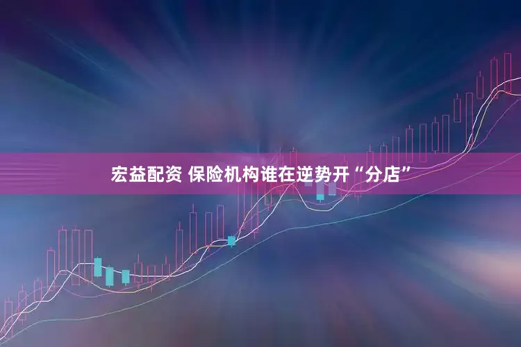 宏益配资 保险机构谁在逆势开“分店”